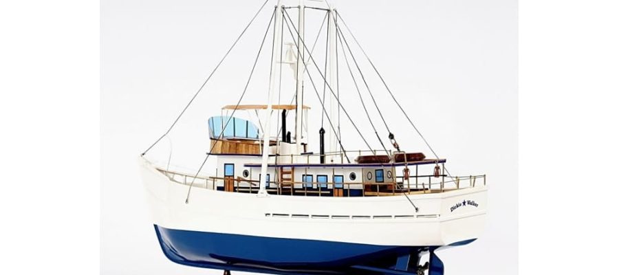 Dickie Walker fiskebåtsmodell