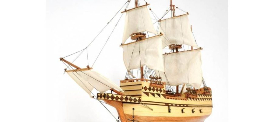 Mayflower träskeppsmodell